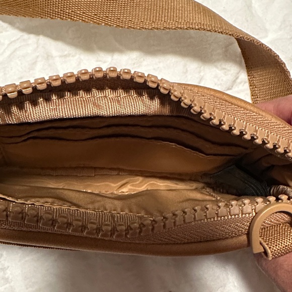 Dagne Dover Camel Mara Phone Sling Crossbody Bag. - Picture 5 of 6